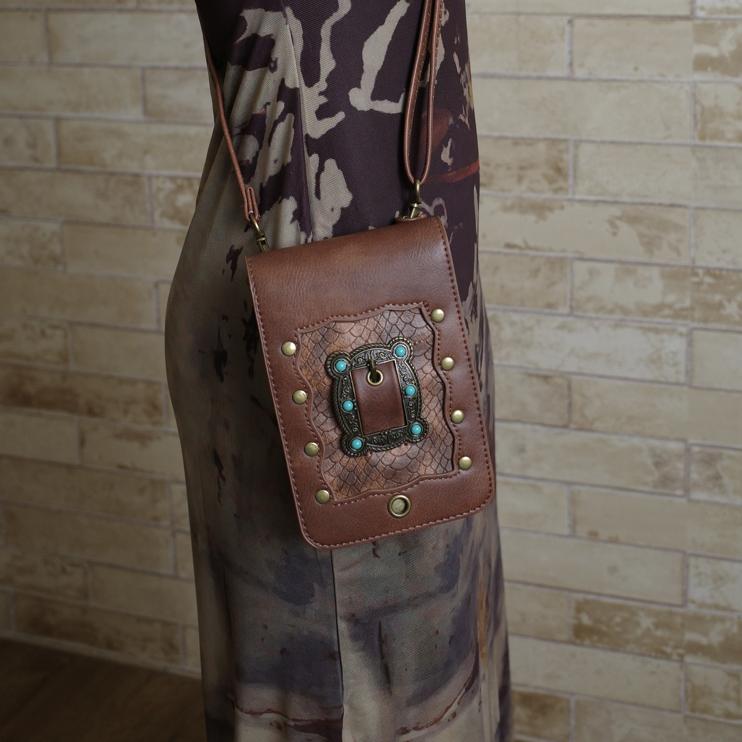 中世紀蒸汽龐克方包0