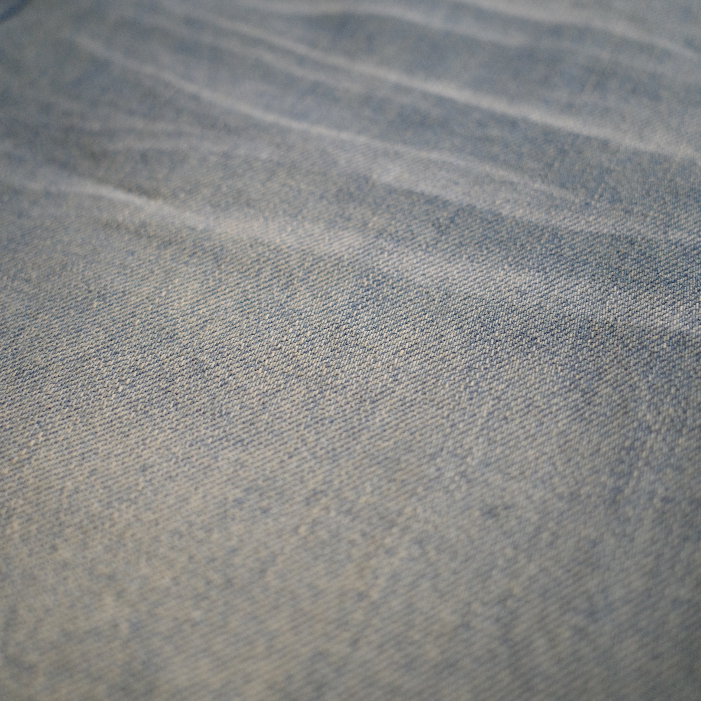 刷白淺藍牛仔七分短褲8