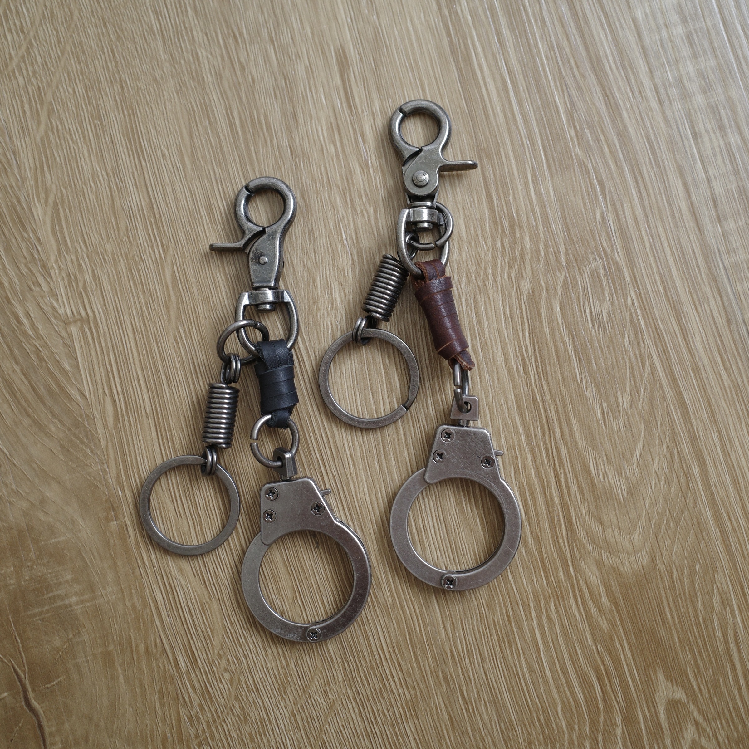 手銬皮質鑰匙圈