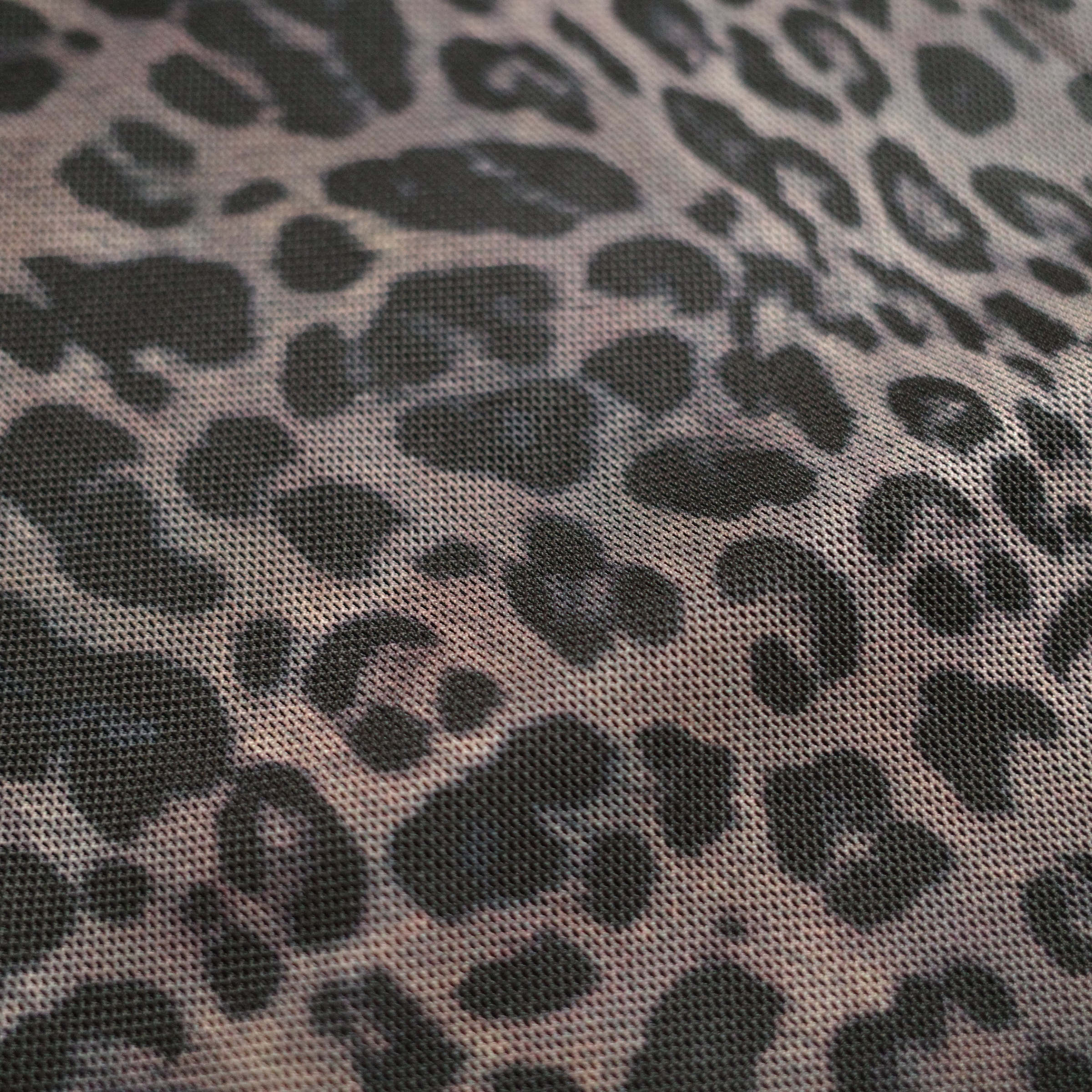 暗紫豹紋黑蕾絲花邊裙5