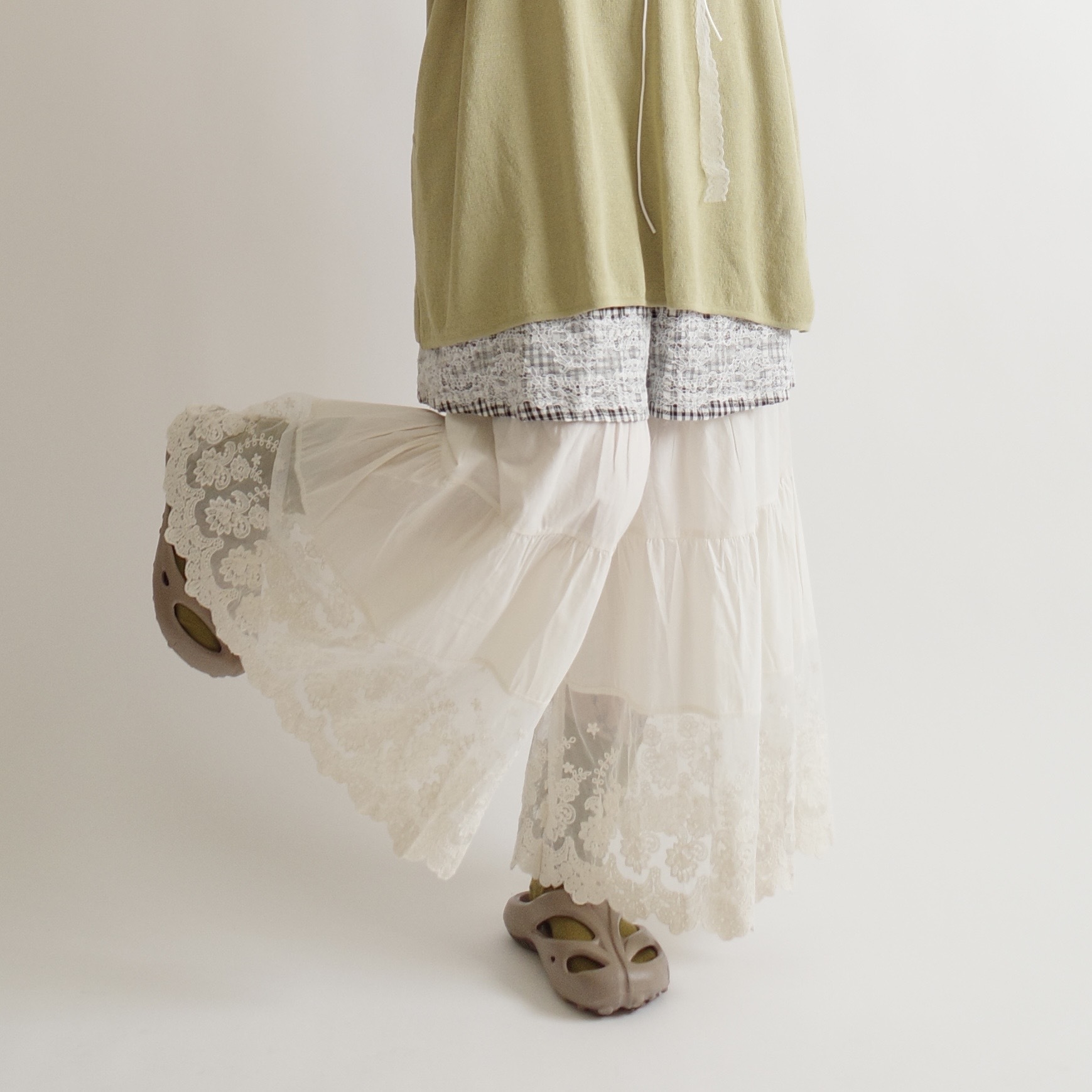 蕾絲拼接花邊襯褲4