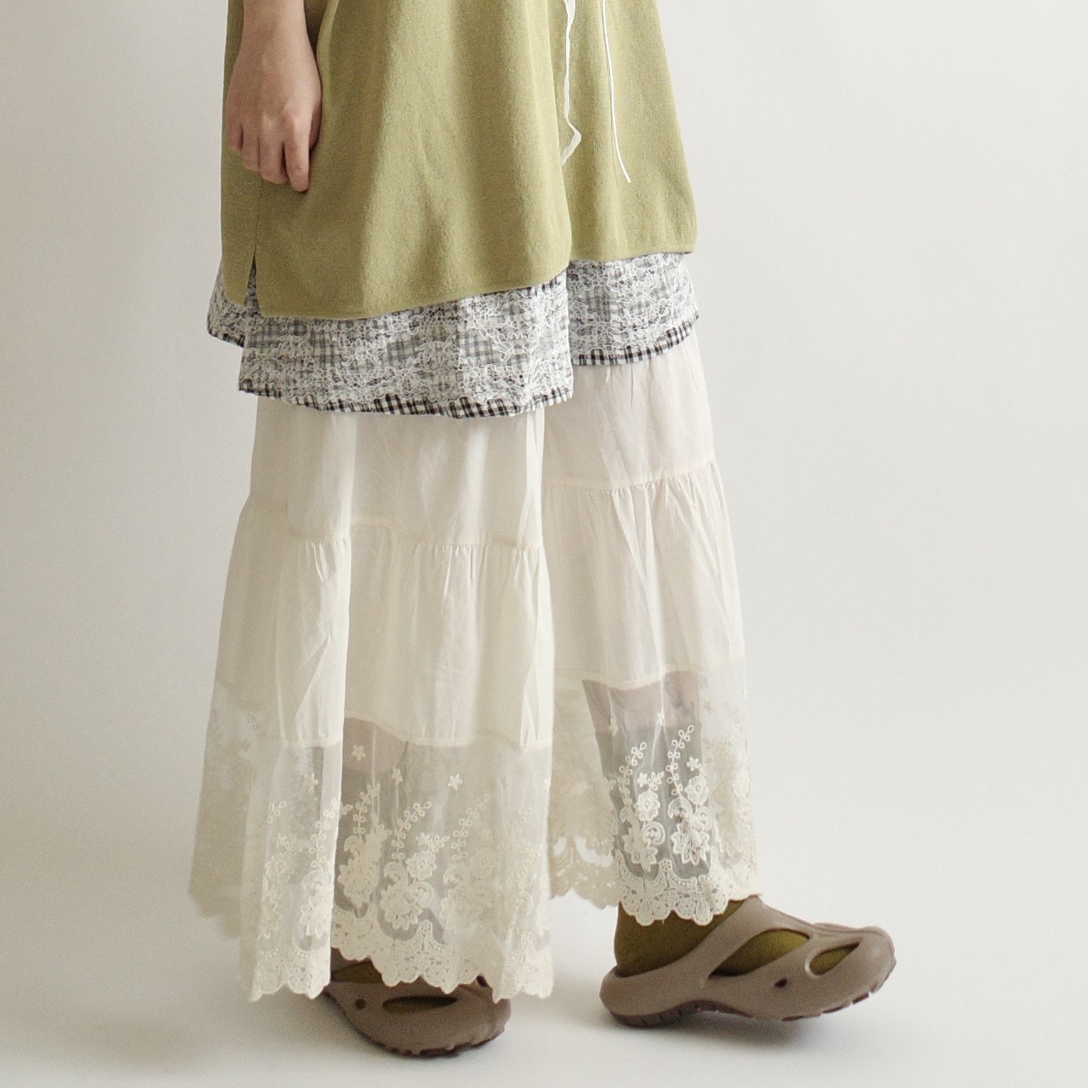 蕾絲拼接花邊襯褲3