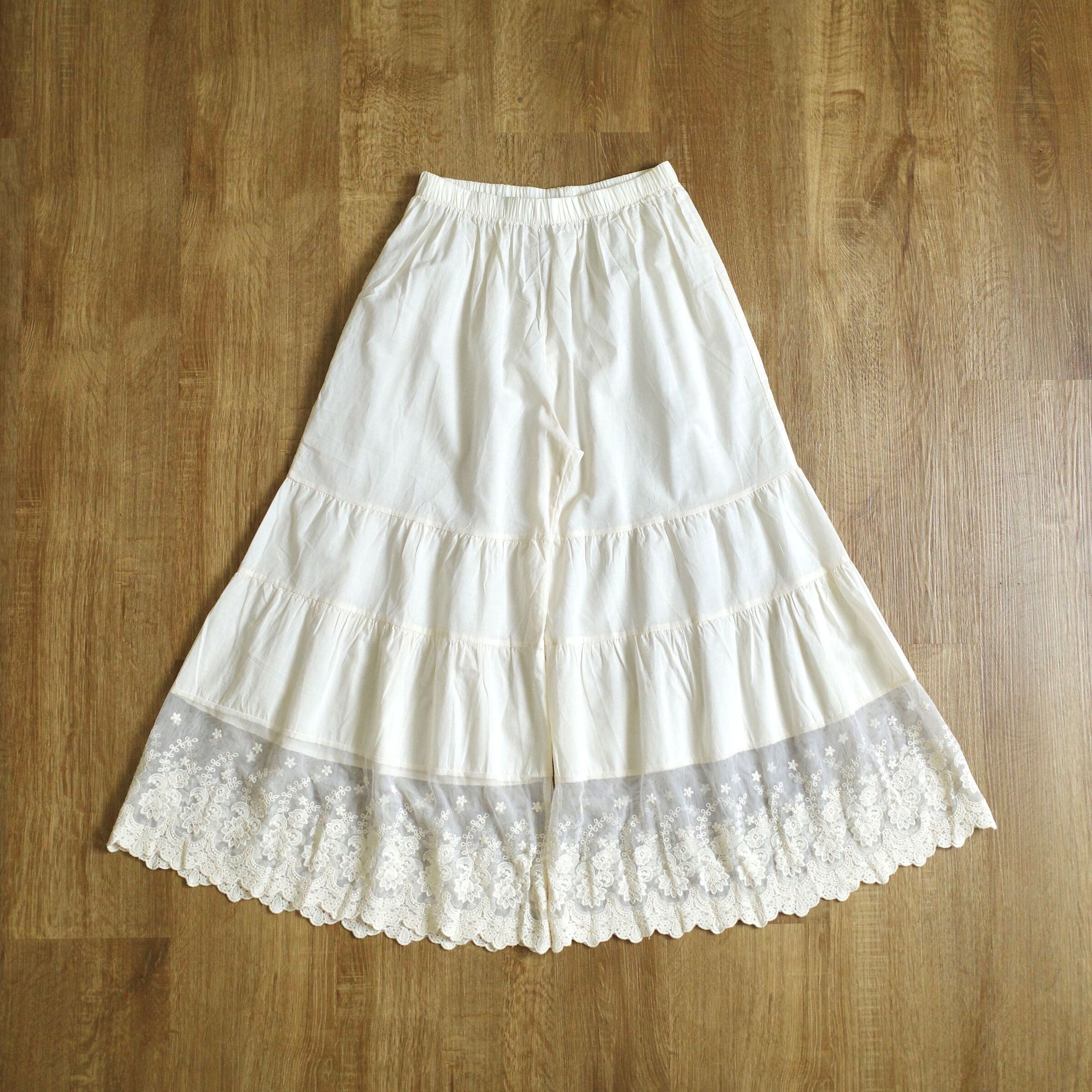 蕾絲拼接花邊襯褲6