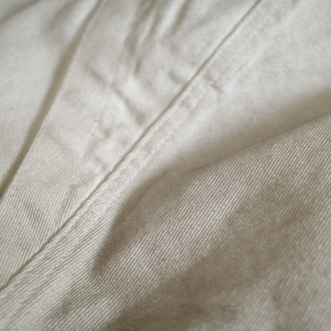 髒髒染白彎刀褲6