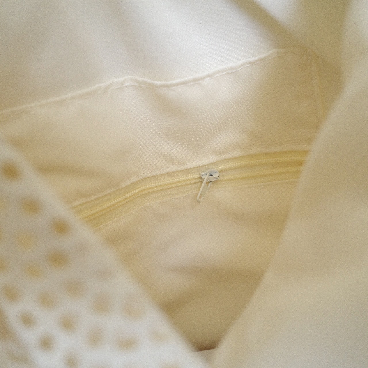 米白蕾絲刺繡花布包3