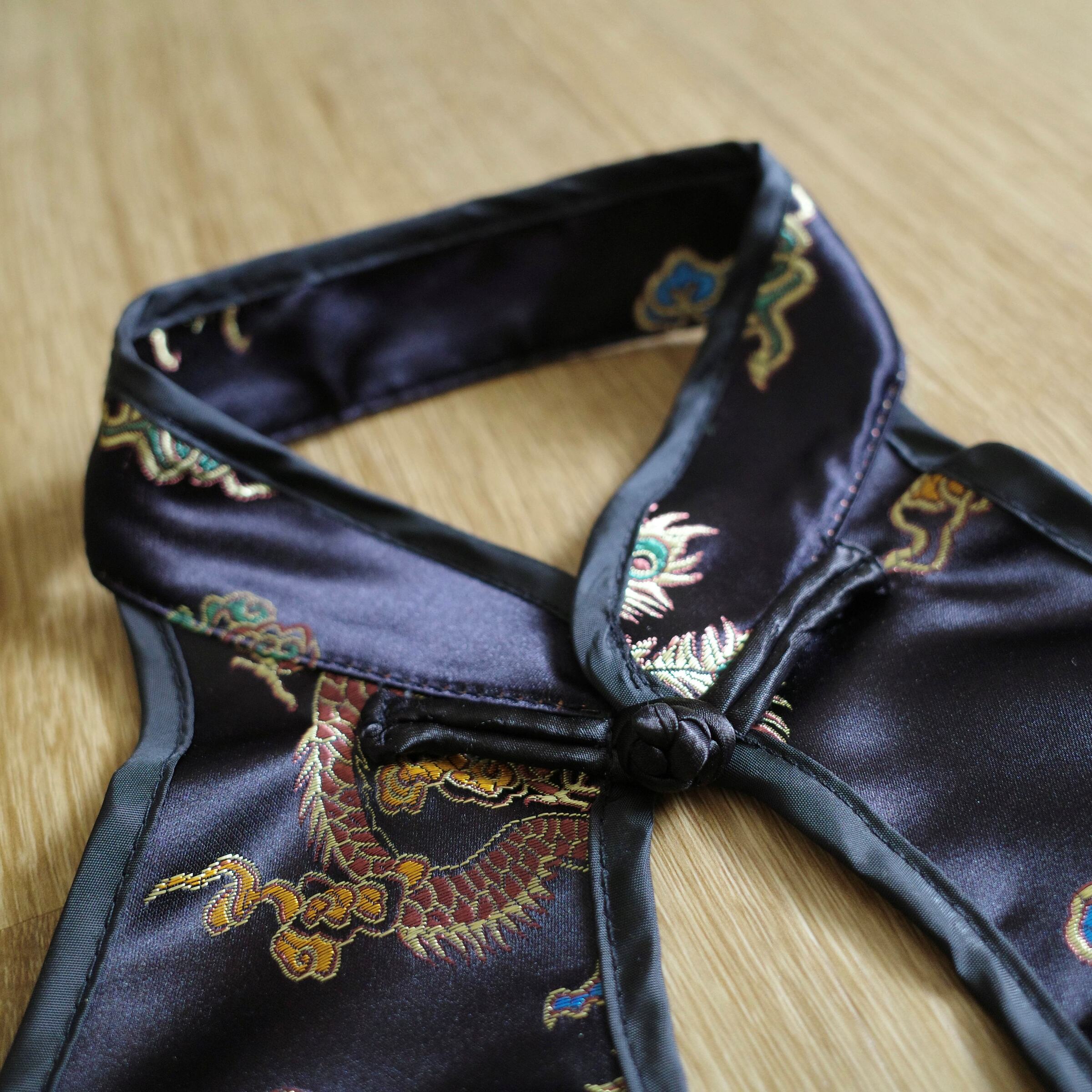 中式龍鳳旗袍掛脖背心6