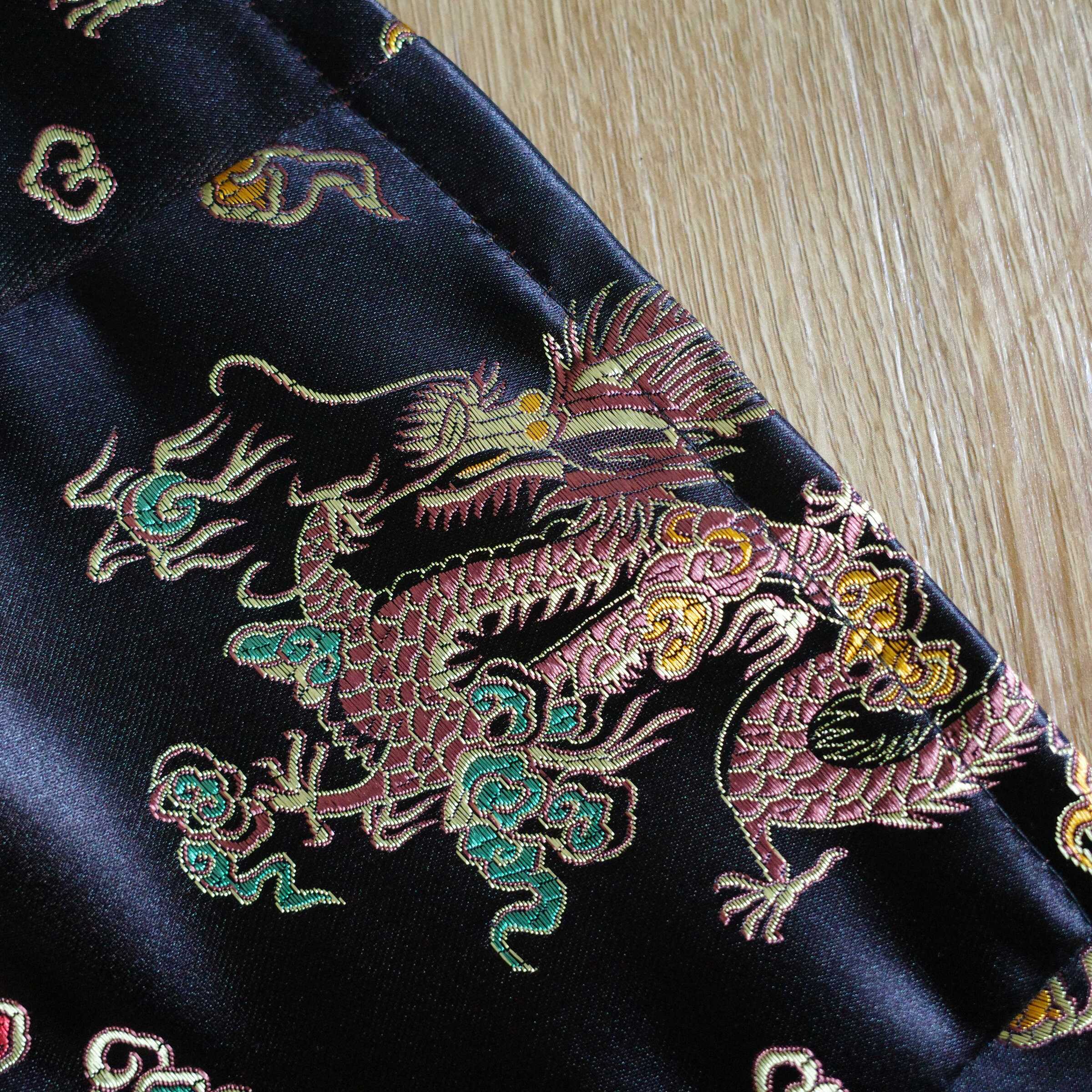 中式龍鳳旗袍掛脖背心4