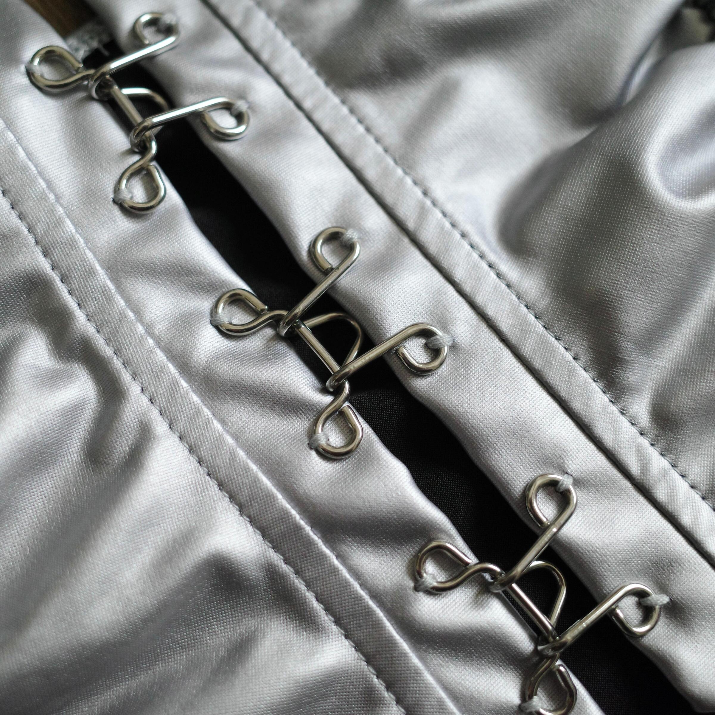 太空復古銀灰掛脖背心4