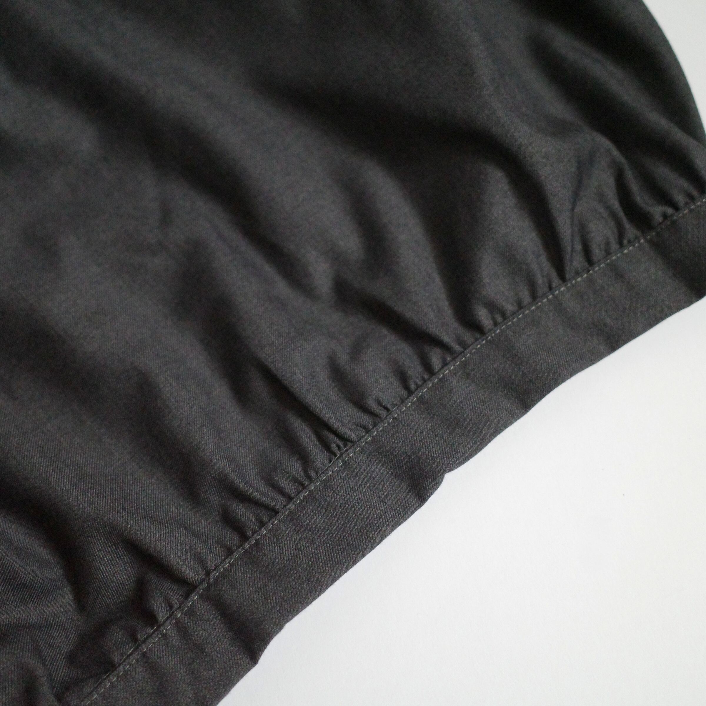 深灰燈籠西裝寬褲9