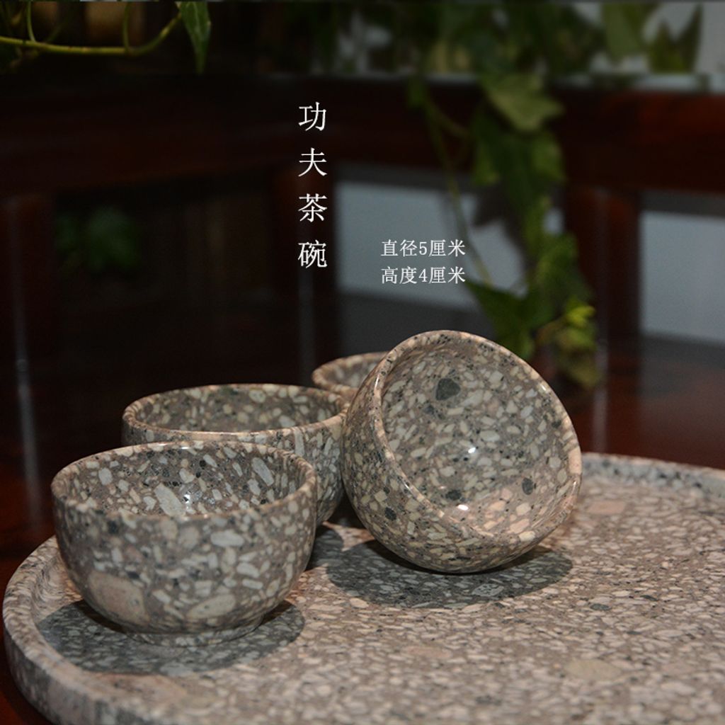 Medical Stone Maifanshi- tea pot with 4 tea cups 2.jpg