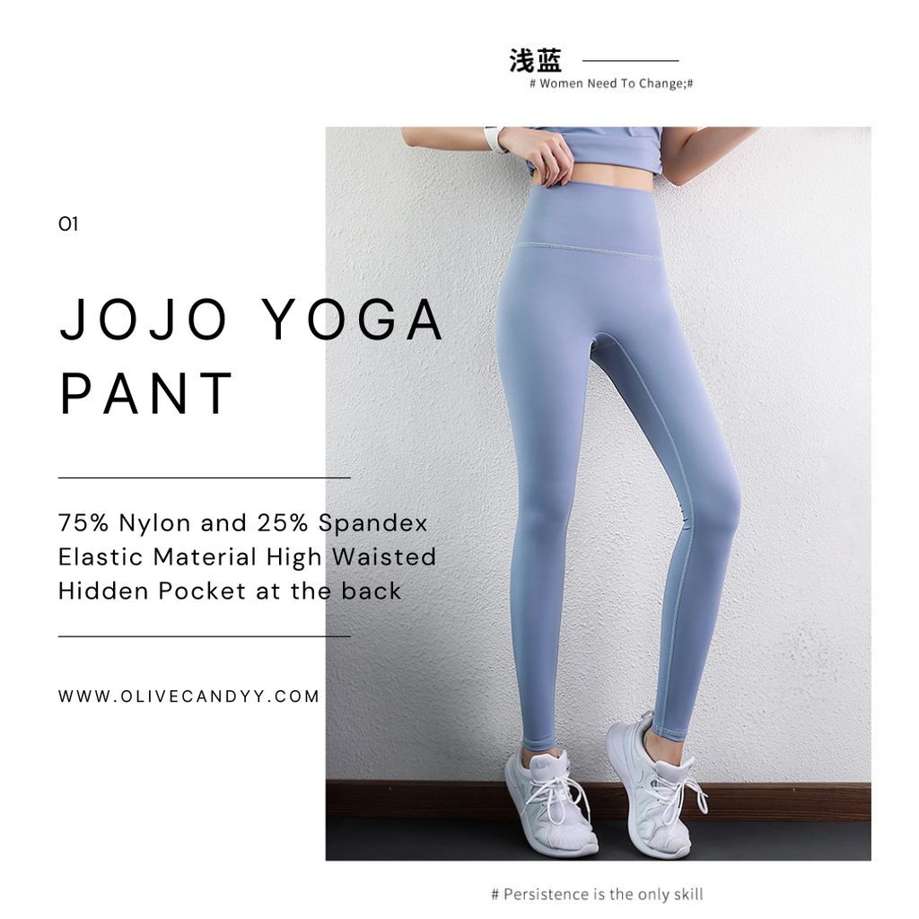 Jojo Yoga Pant with pocket – Olive Candy