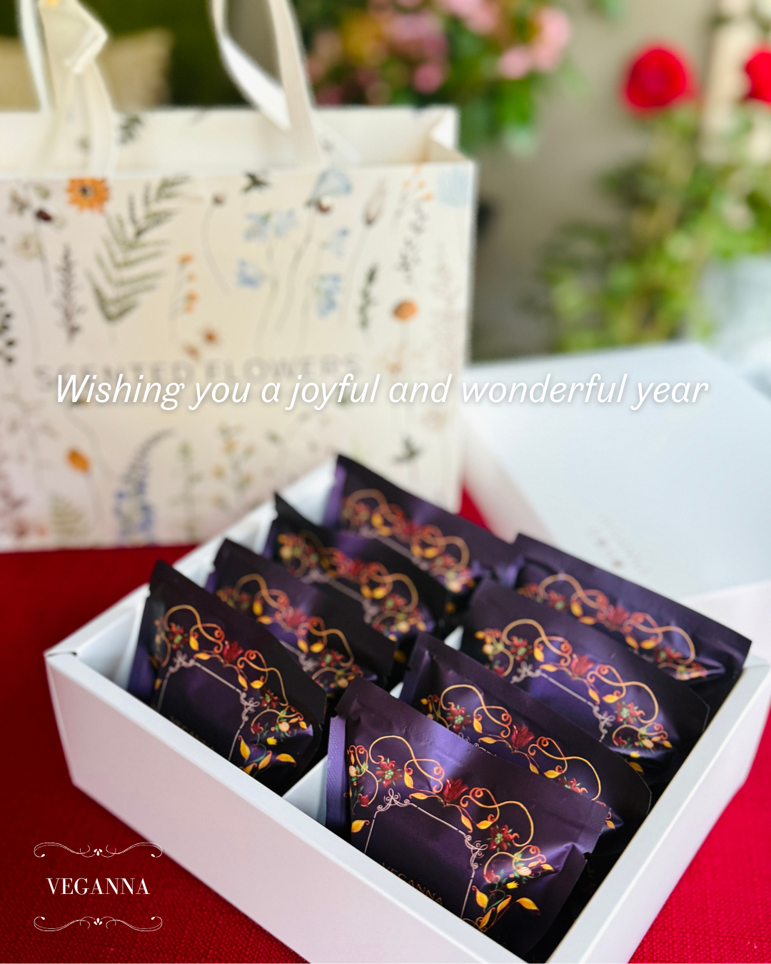 Orange Photocentric Thanksgiving Wishes Instagram Post