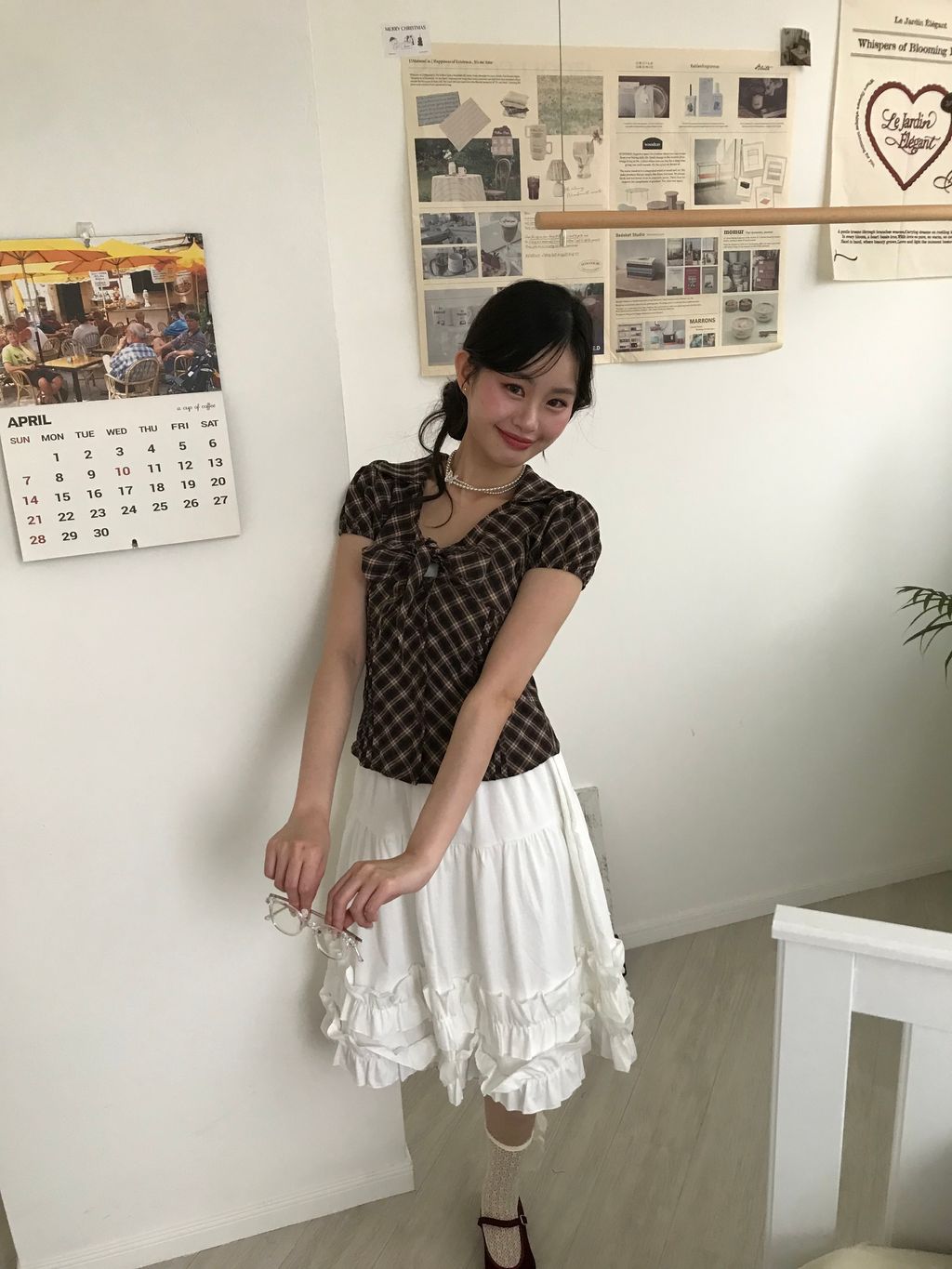 咖格紋襯衫5