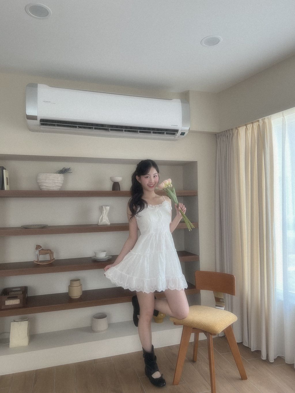 吊帶雕花洋裝6