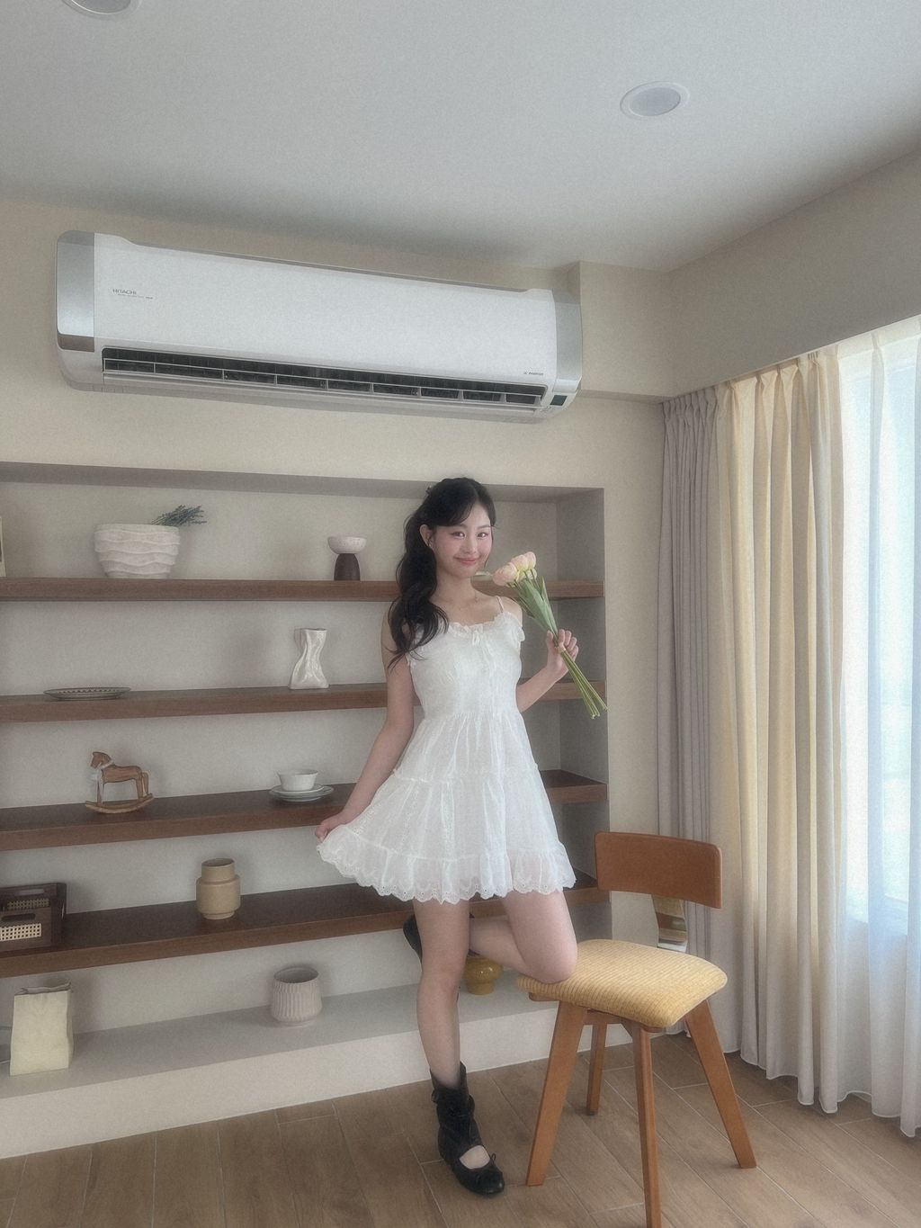 吊帶雕花洋裝5