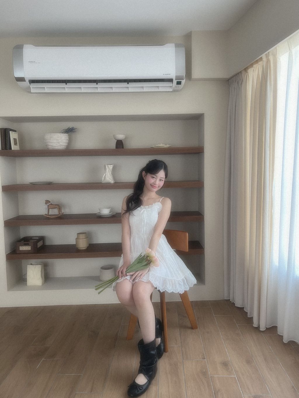 吊帶雕花洋裝3