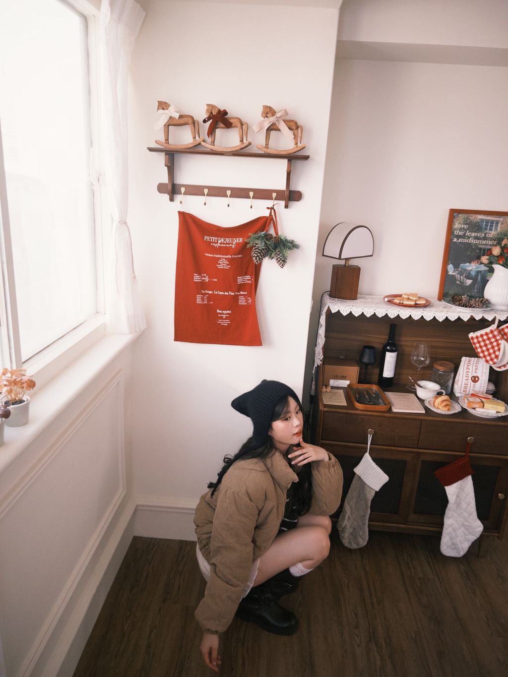 燈芯絨鋪棉外套2