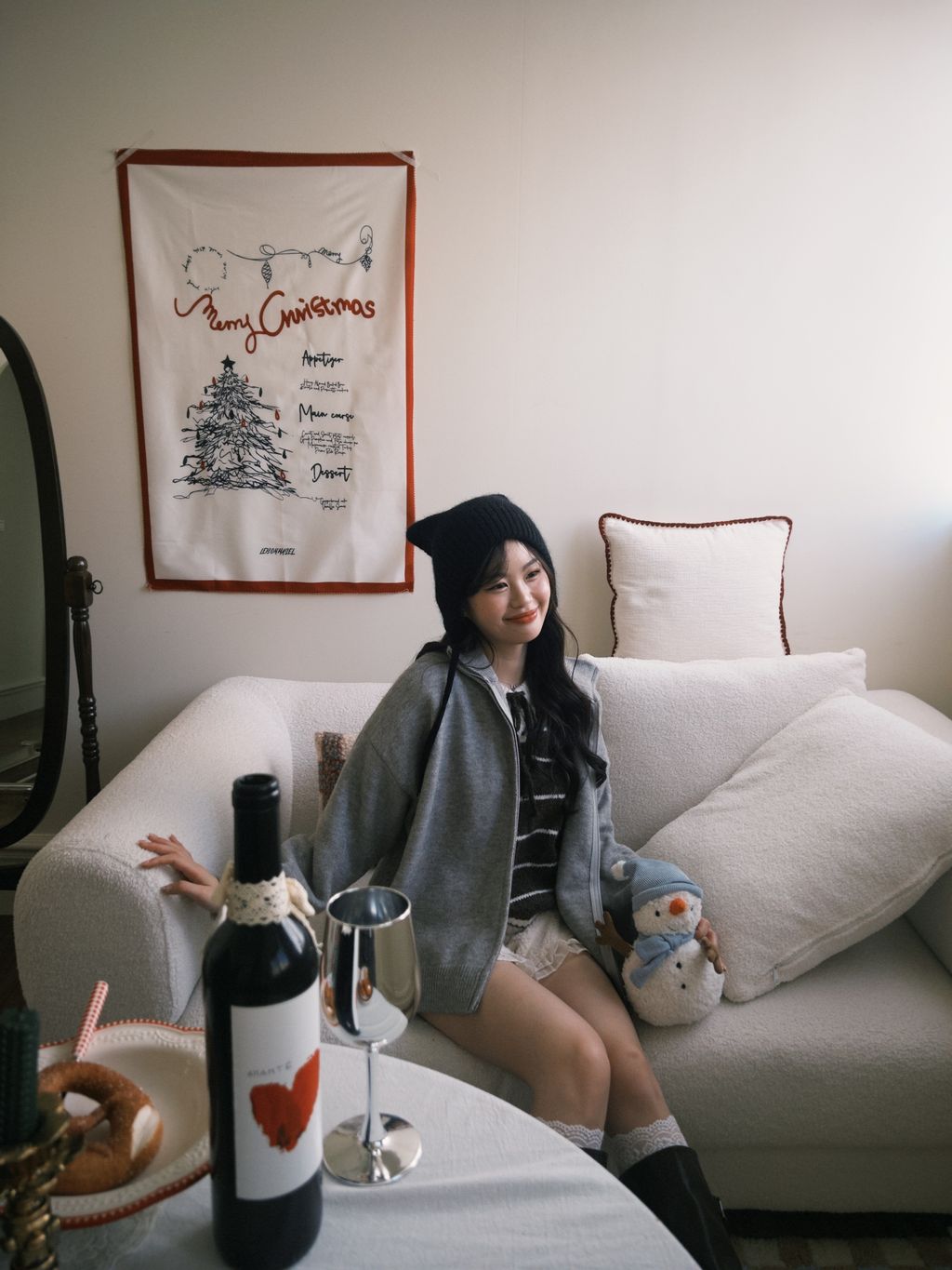 拉鍊針織外套 雙拉鍊15