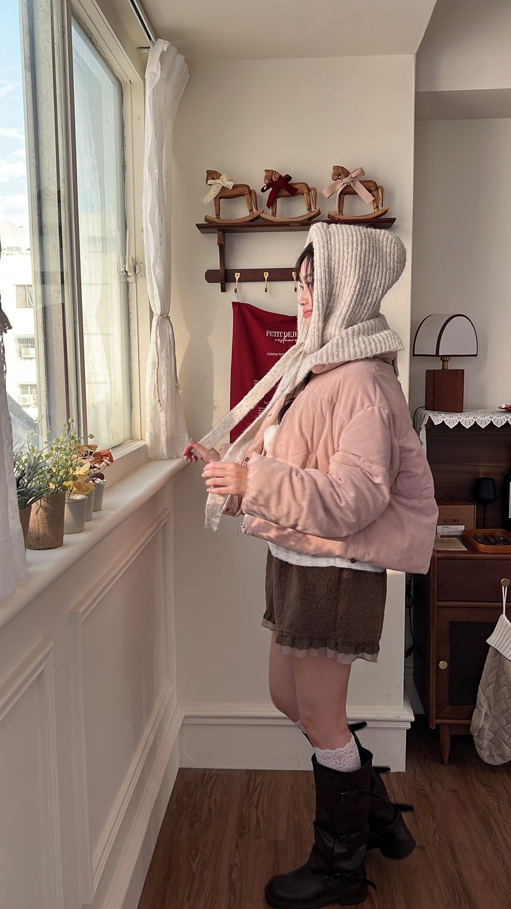 燈芯絨小棉襖外套24