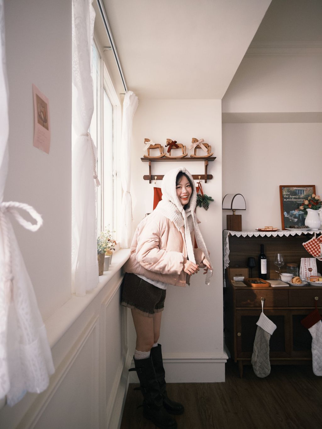 燈芯絨小棉襖外套9