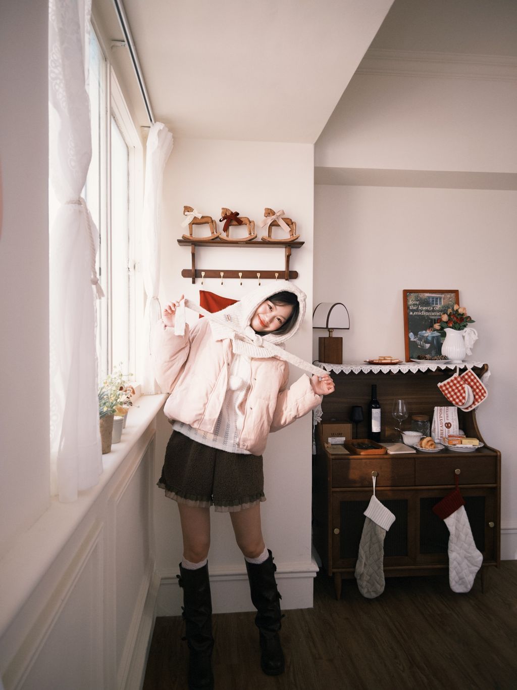 燈芯絨小棉襖外套11