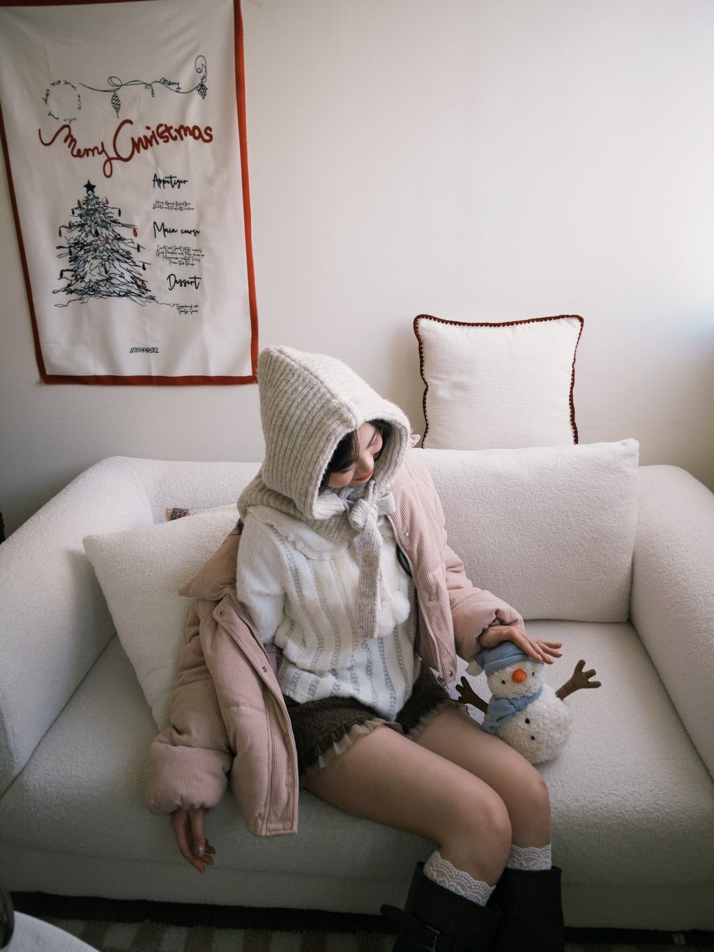 燈芯絨小棉襖外套4