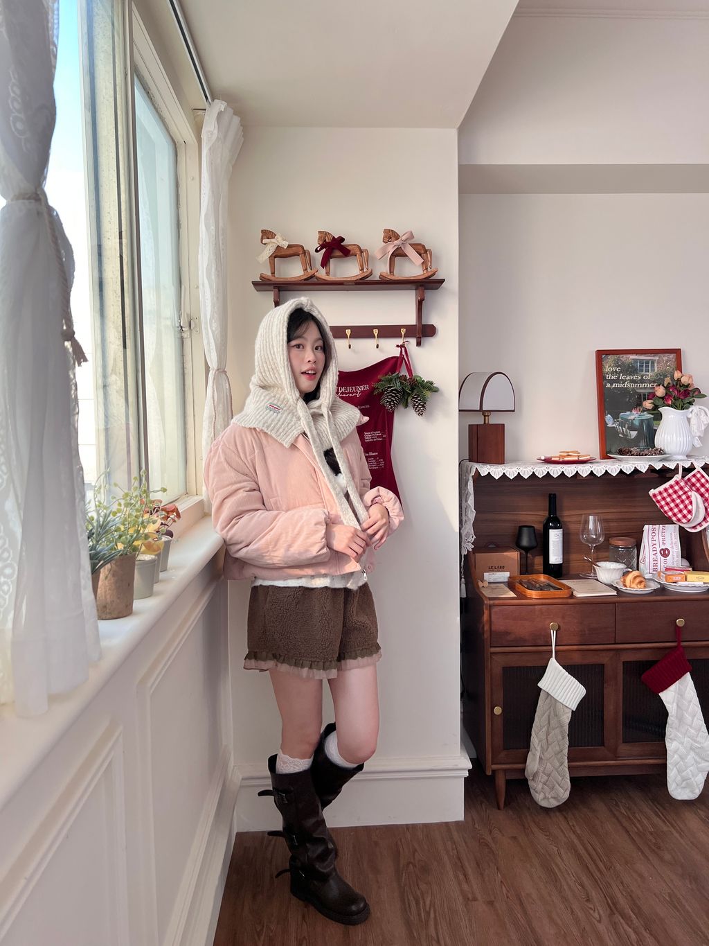 燈芯絨小棉襖外套20