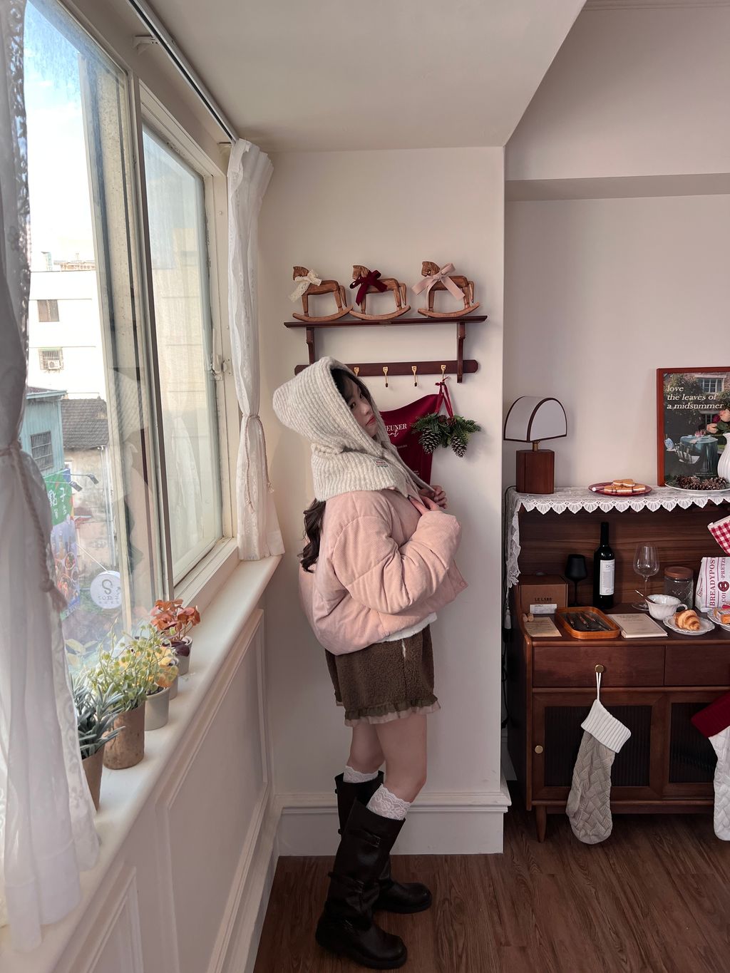 燈芯絨小棉襖外套15