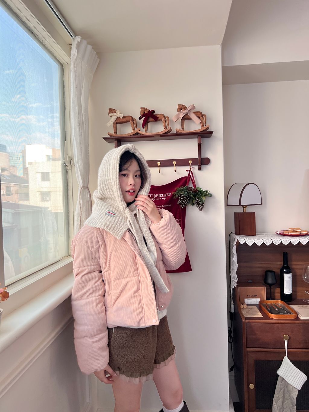 燈芯絨小棉襖外套17