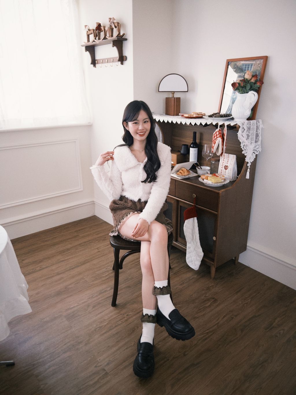 韓國捲毛上衣14