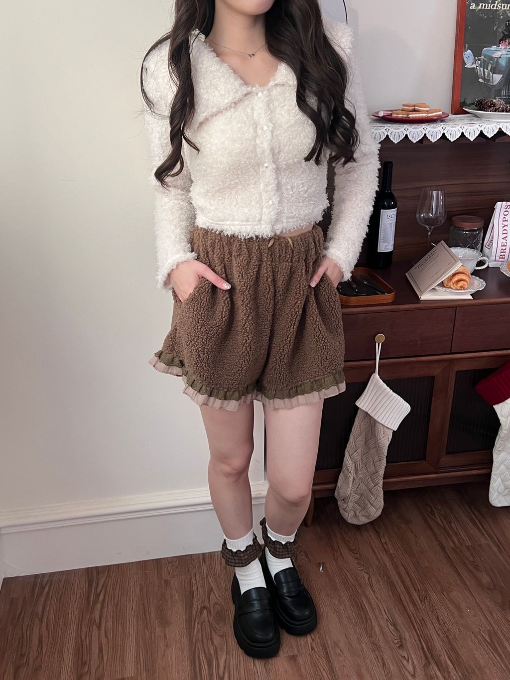 韓國捲毛上衣11