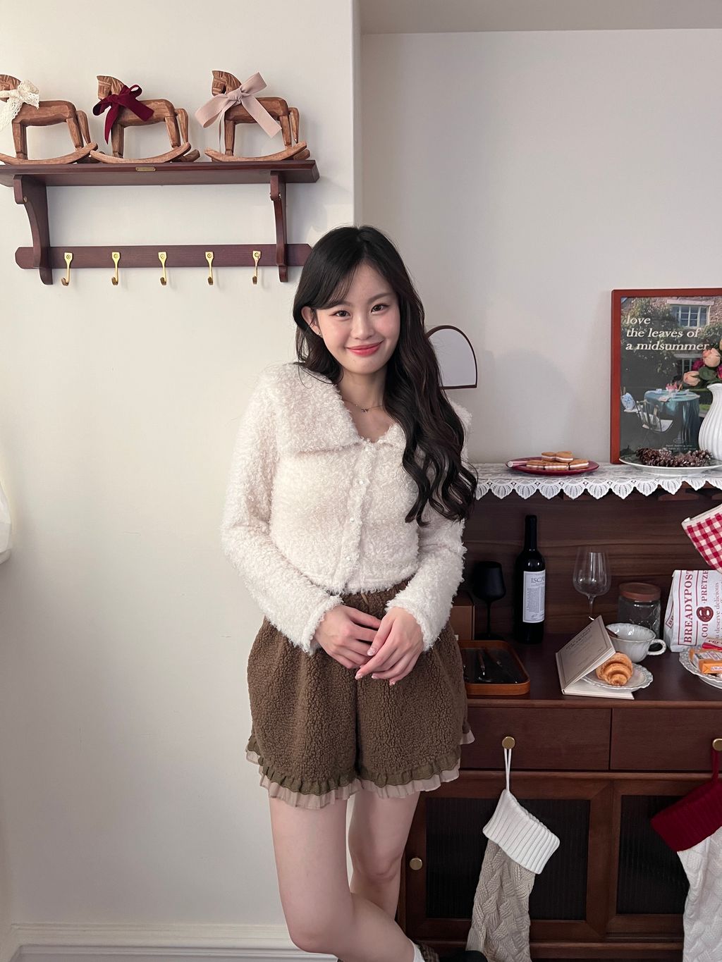 韓國捲毛上衣10