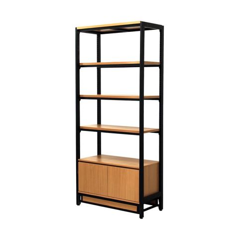 H TYPE 4LAYER SHELVING+1CABINET