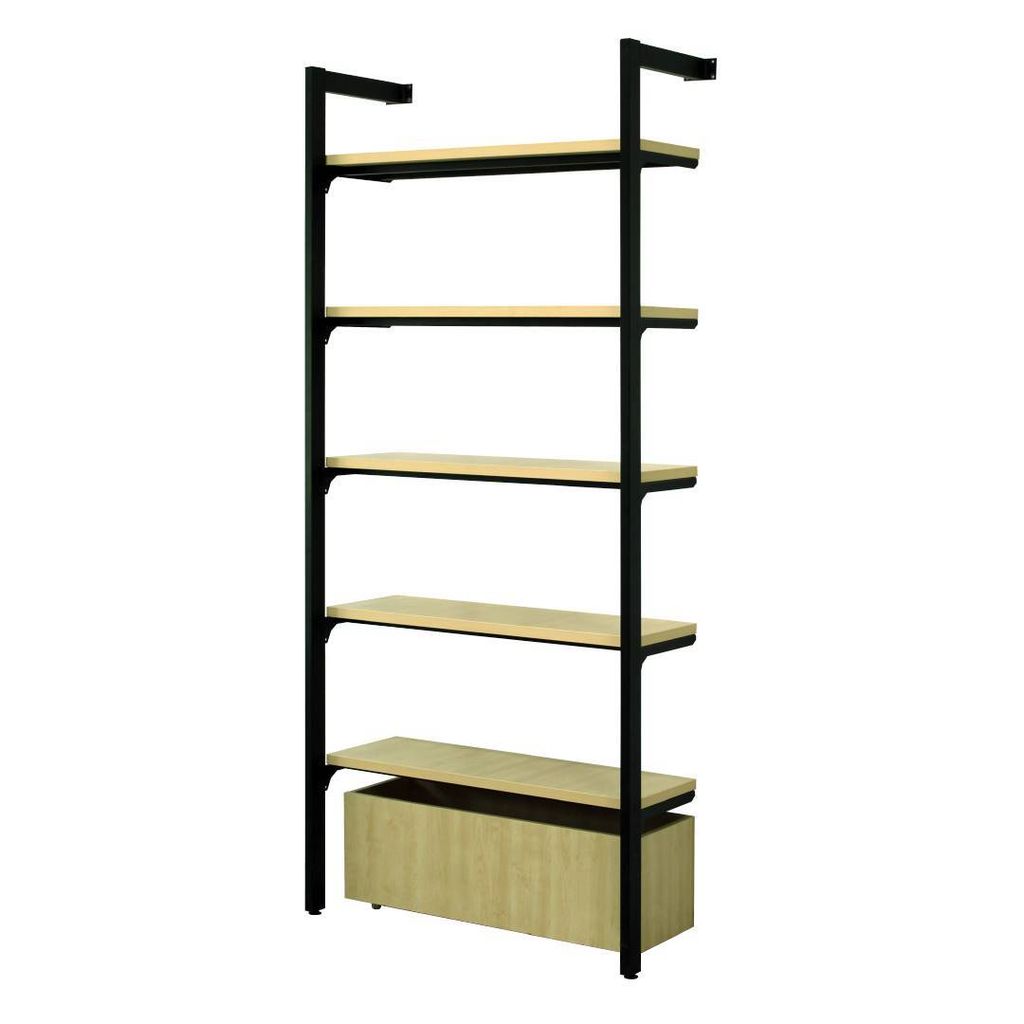 L TYPE 5L SHELVING WITH 1 DRAWER