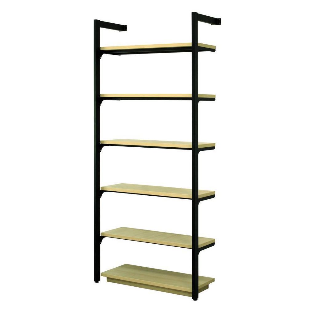 L TYPE 5L SHELVING WITH 1 BOTTOM WOODEN BOX