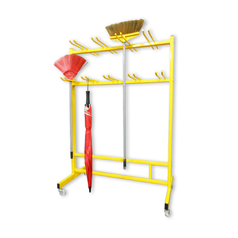 330002 - BROOM RACK 1.5mH x 1mL HOOK TYPE