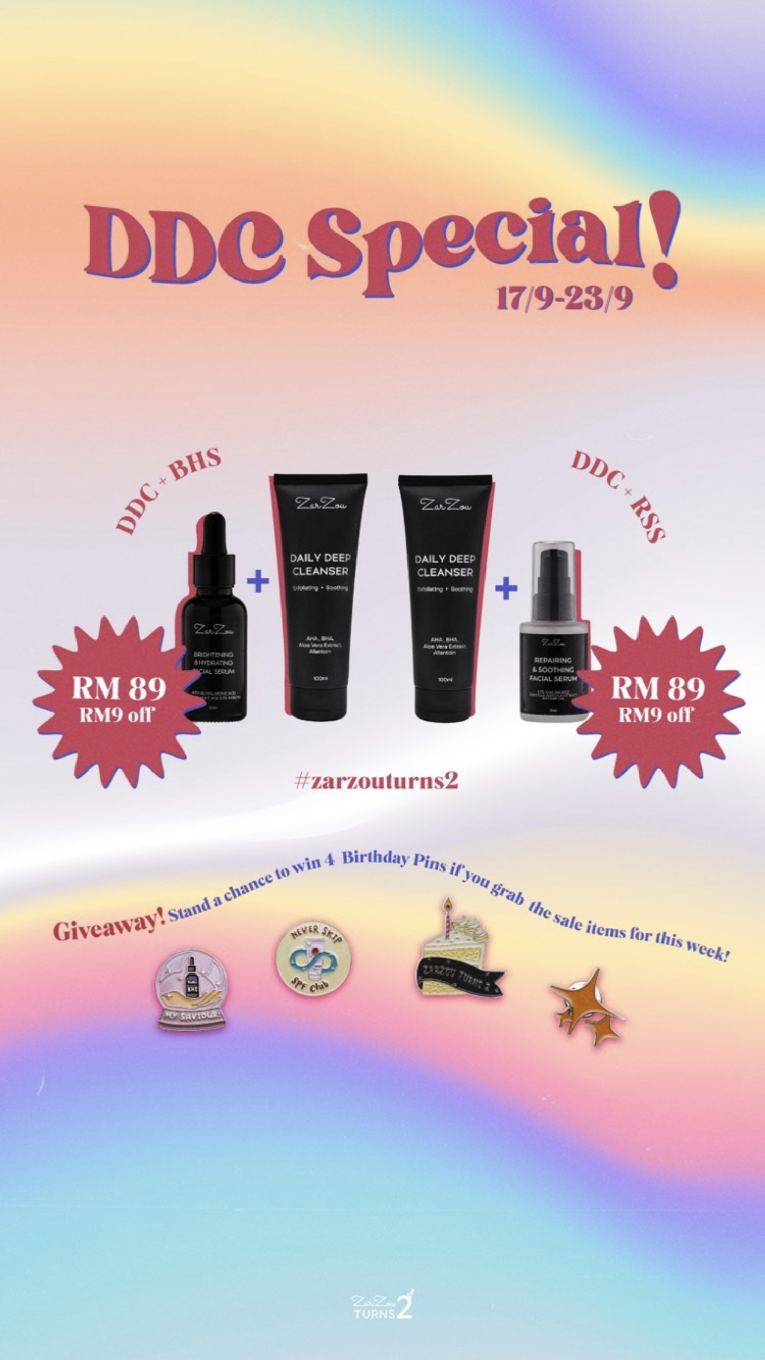 Yourskin_byiansa | Zarzou Turns 2nd Birthday SALE