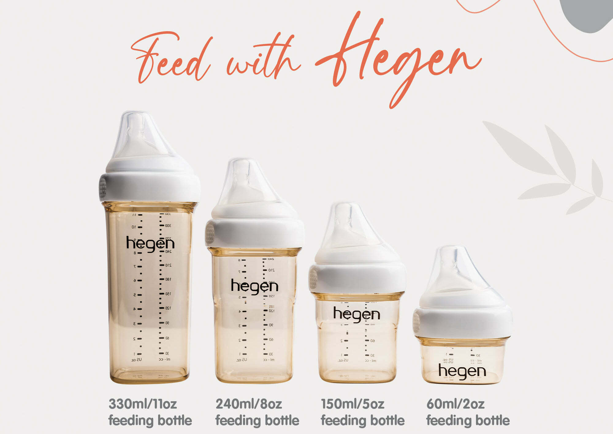 Hegen PCTO Feeding Bottle PPSU (Single Pack) Baby Joy baby and