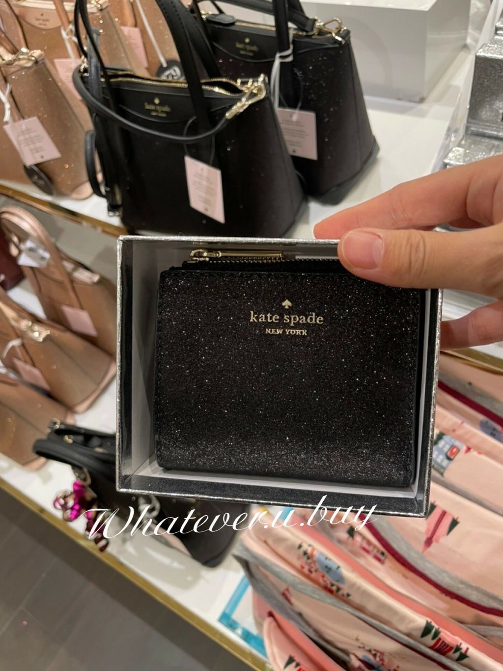 預購 Kate Spade Ks 限量禮盒款短夾 Whatever U Buy