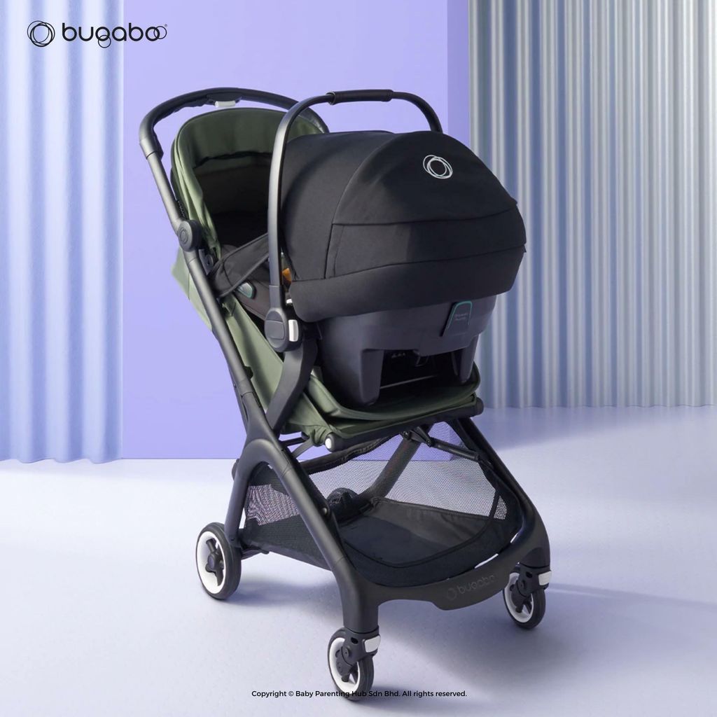 Bugaboo Butterfly - 1 Second Fold Ultra-Compact Stroller - Lightweight &  Compact - Great for Travel - Stormy Blue
