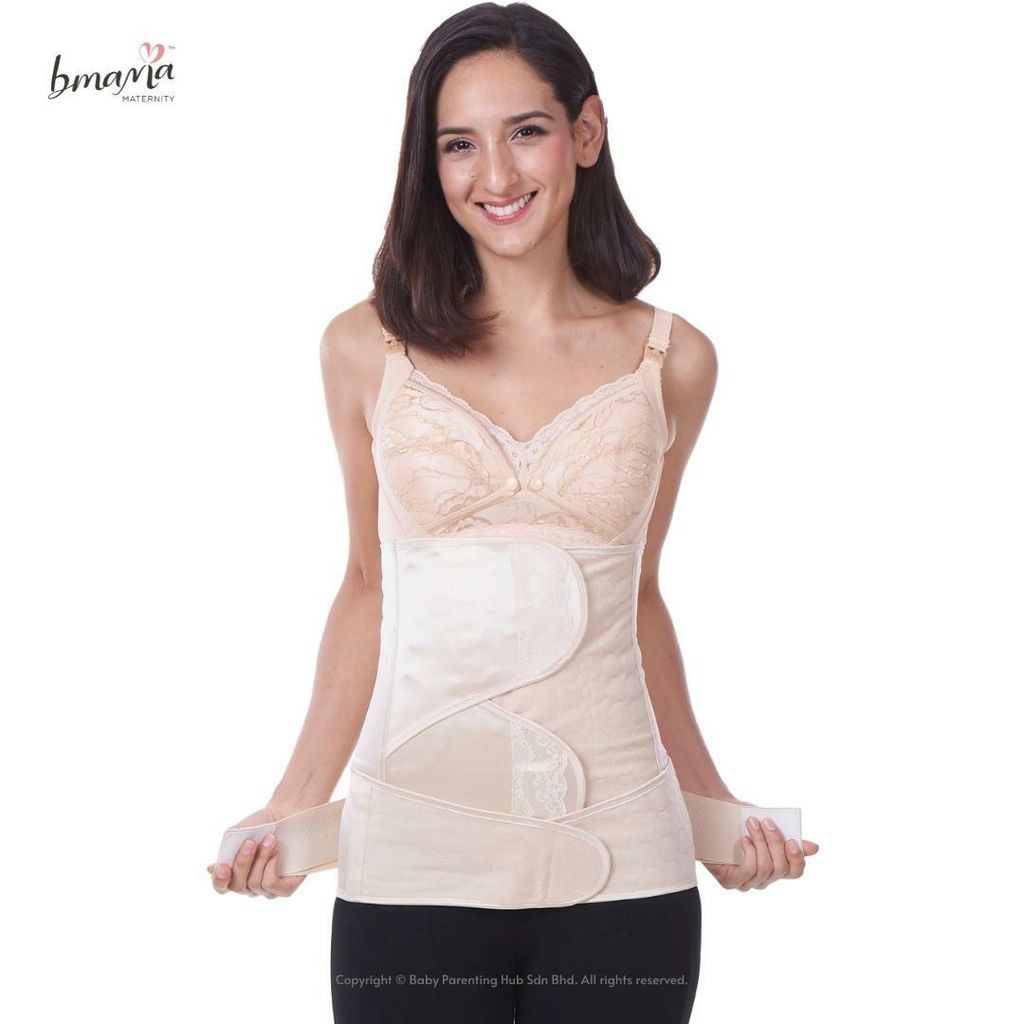 Bmama Maternity Belly Binding 2in1 Set Golden Girdle Beige – BABY STORE  MALAYSIA by BABY PARENTING HUB