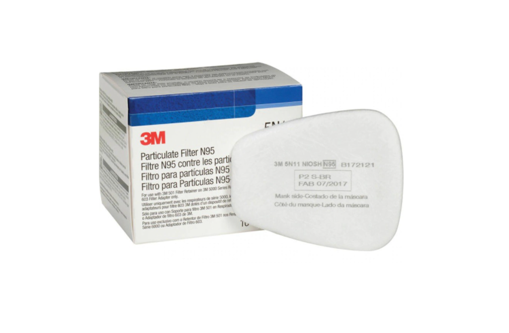 3M Particulate Filter 5N11, N95 – Globertek Engineering Sdn Bhd