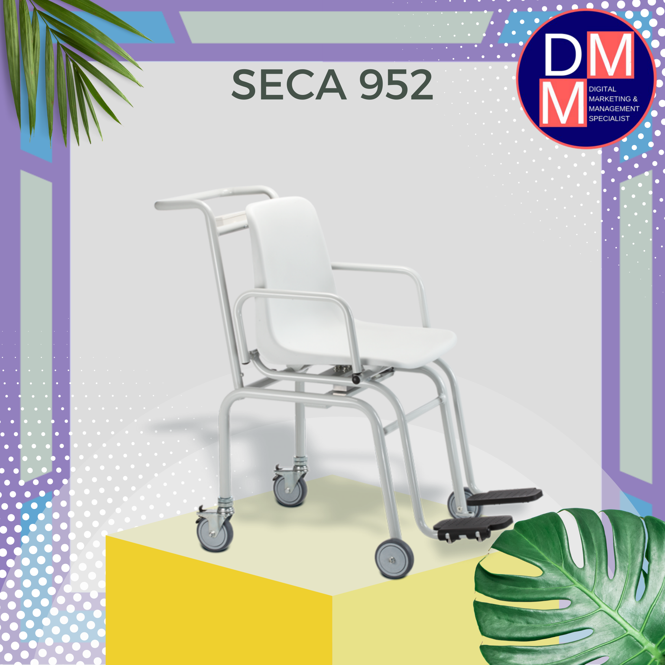 SECA 952 Chair scales for weighing while seated