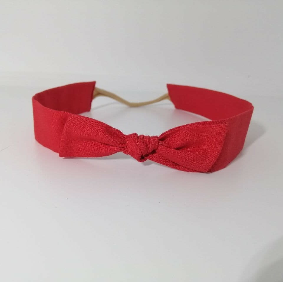 Top knot_Apple red