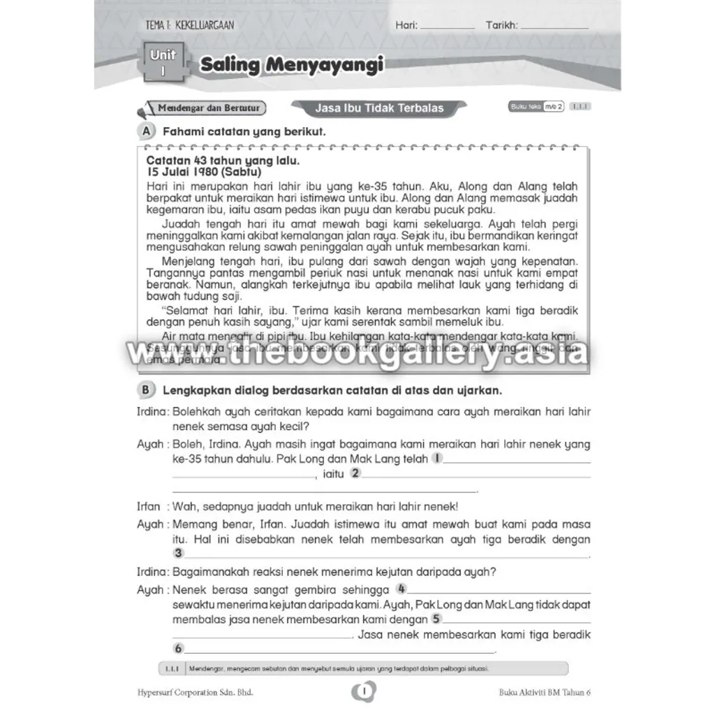 Buku Aktivti SK BM 6 Text_HYPERSURF COPORATION SDN. BHD