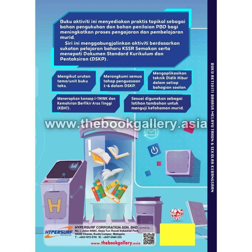 Buku Aktivti SK BM 6 Back cover_HYPERSURF COPORATION SDN. BHD