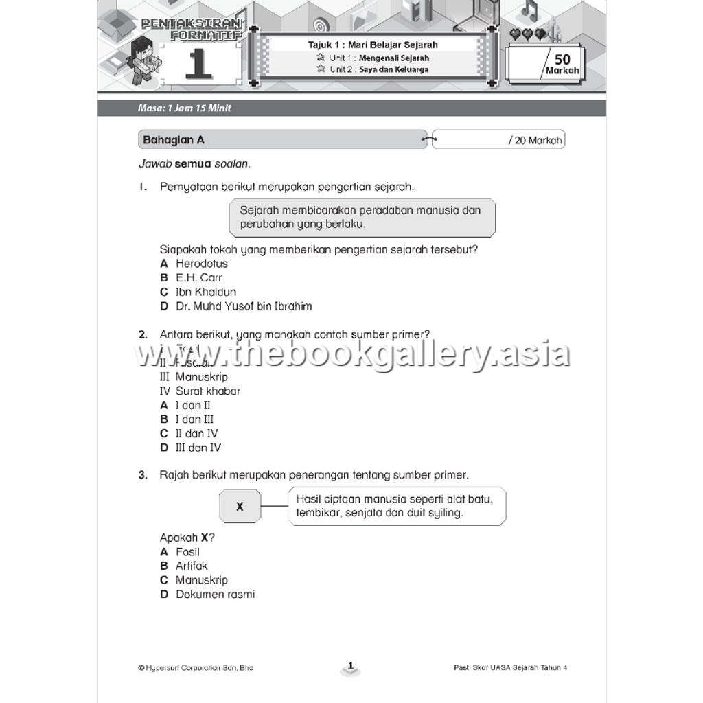 Pasti Skor UASA SK Sejarah 4 (V2)_Text1