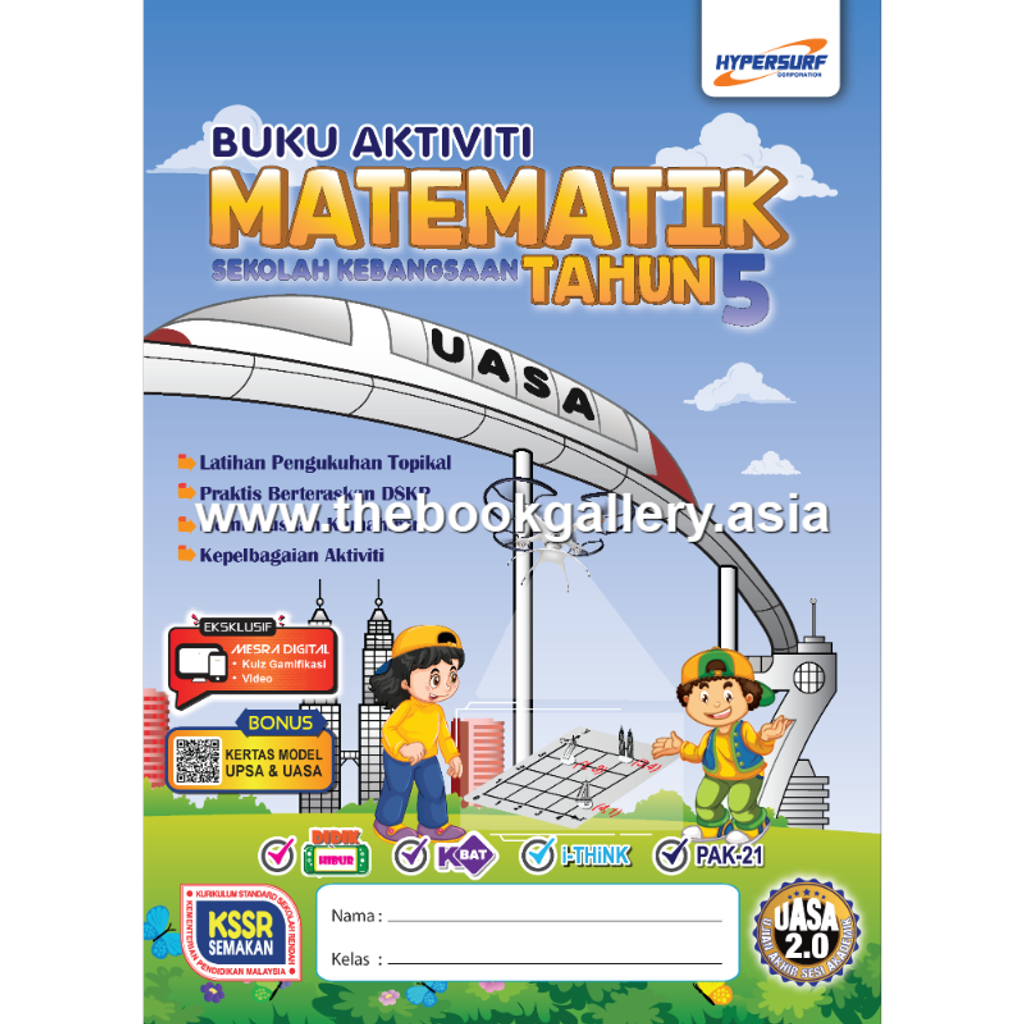 Bk Akt SK Matematik 5 (V2)_Front Cover