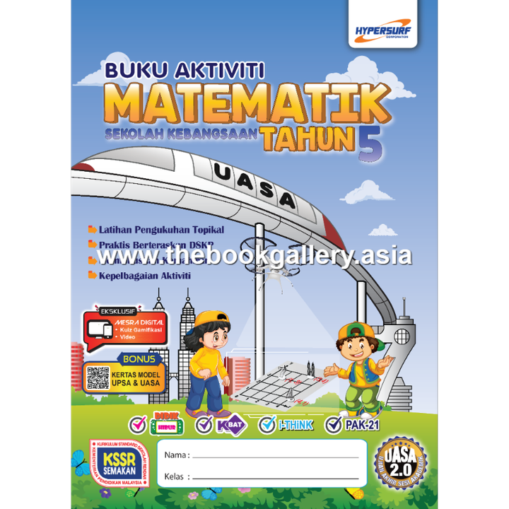 Bk Akt SK Matematik 5 (V2)_Front Cover