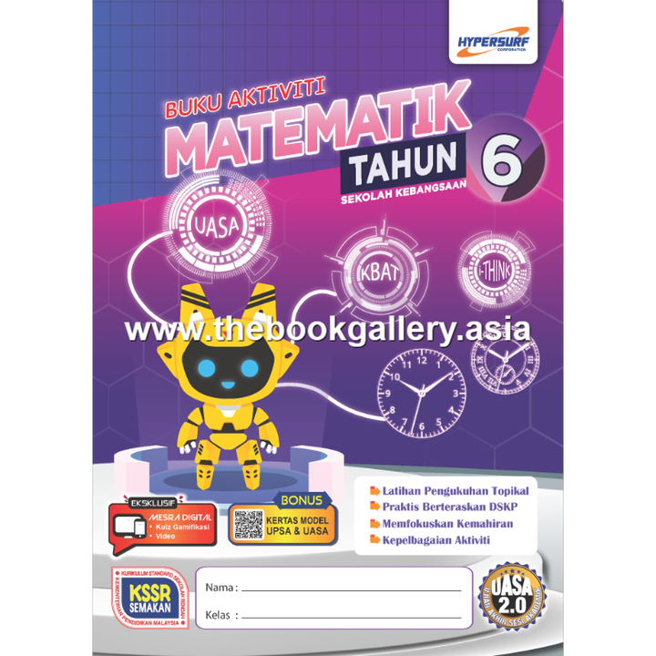 Bk Akt SK Matematik 6 (V2)_Front Cover